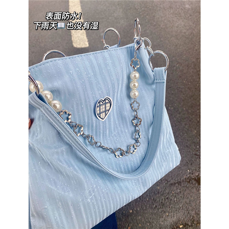 包包女2023新款時尚洋氣托特包高級質感少女腋下單肩包手提購物袋