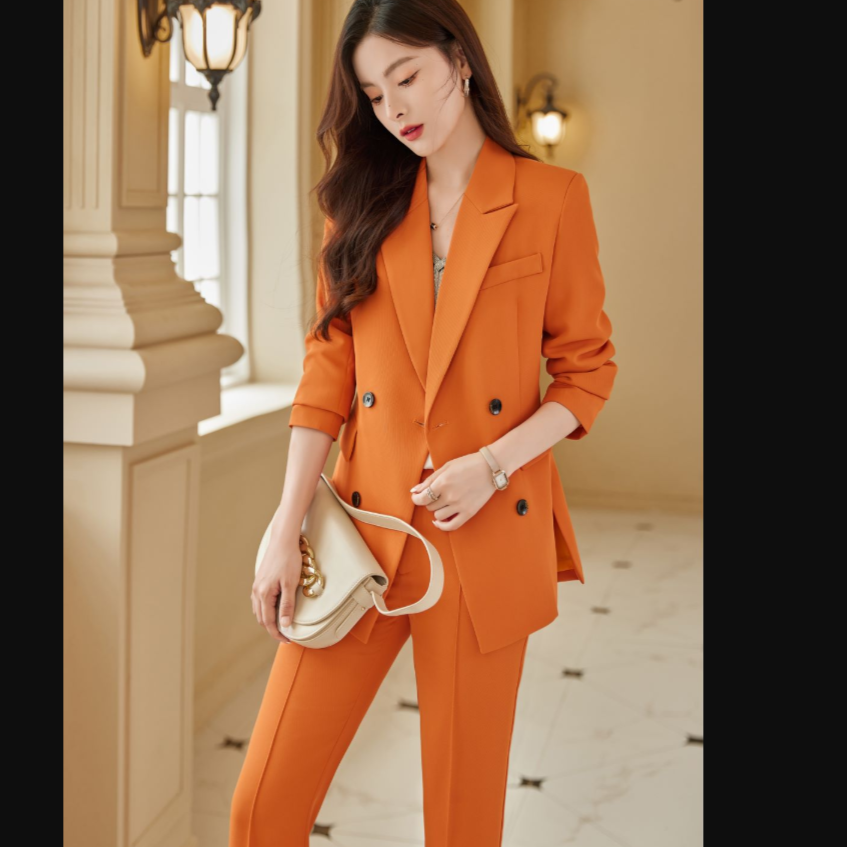 高级感小西服外套女新款时尚套装气质减龄韩版职业装西服上衣