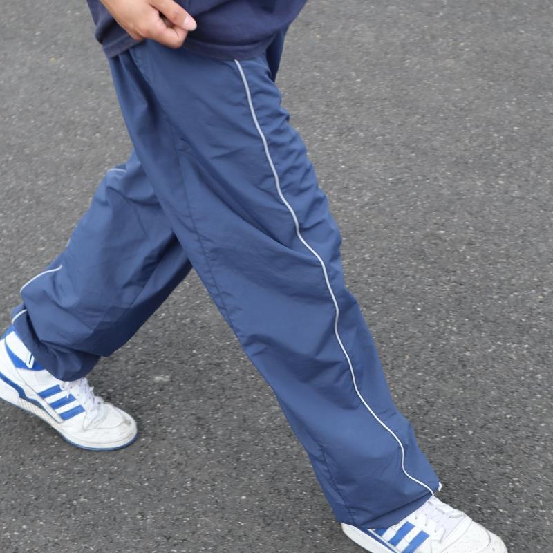 Mid9Summer 2022 22ss spring and autumn light reflective loose beam sports skateboard trousers