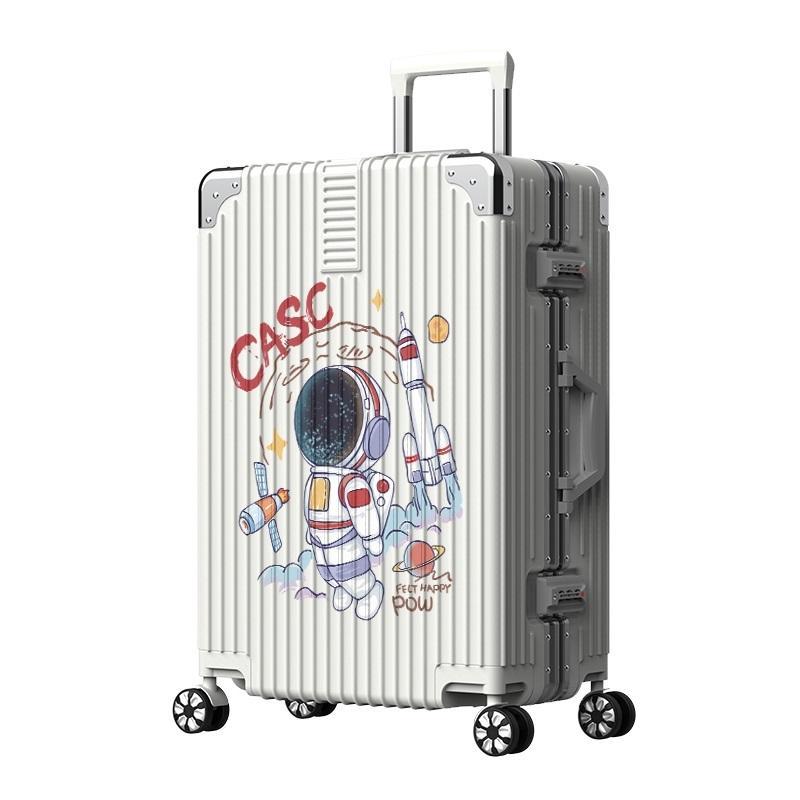 新款行李箱女20寸小型轻便拉杆皮箱大容便携学生旅行箱男生24寸