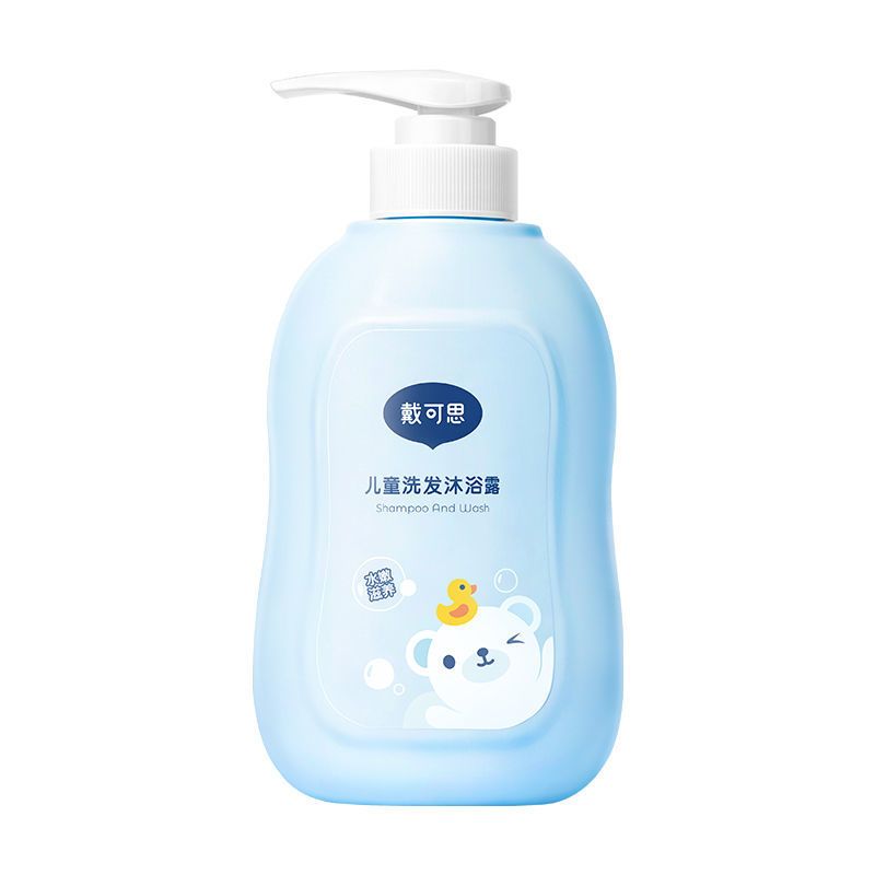 Dai Kesi children's shower gel shampoo two-in-one baby infant moisturizing milk fragrance oatmeal official flagship