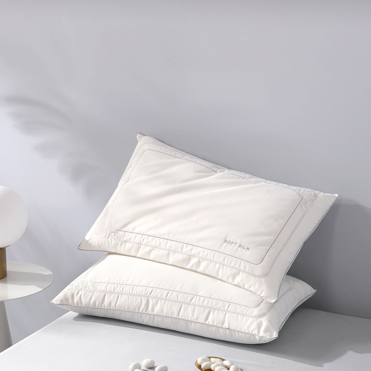 水星家纺养·丝梦蚕丝纤柔枕/对枕床上用品