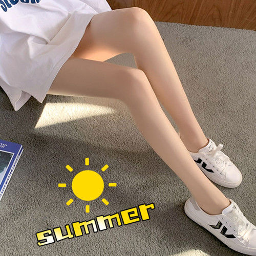 丝袜女薄防勾丝夏季超薄裸感光腿神器丝袜新款2021爆款肉色连裤袜