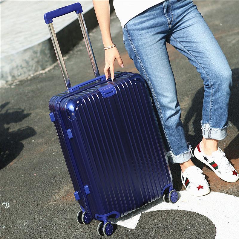 拉杆箱万向轮24寸女皮箱子旅行箱包男韩版密码箱20寸小型行李箱