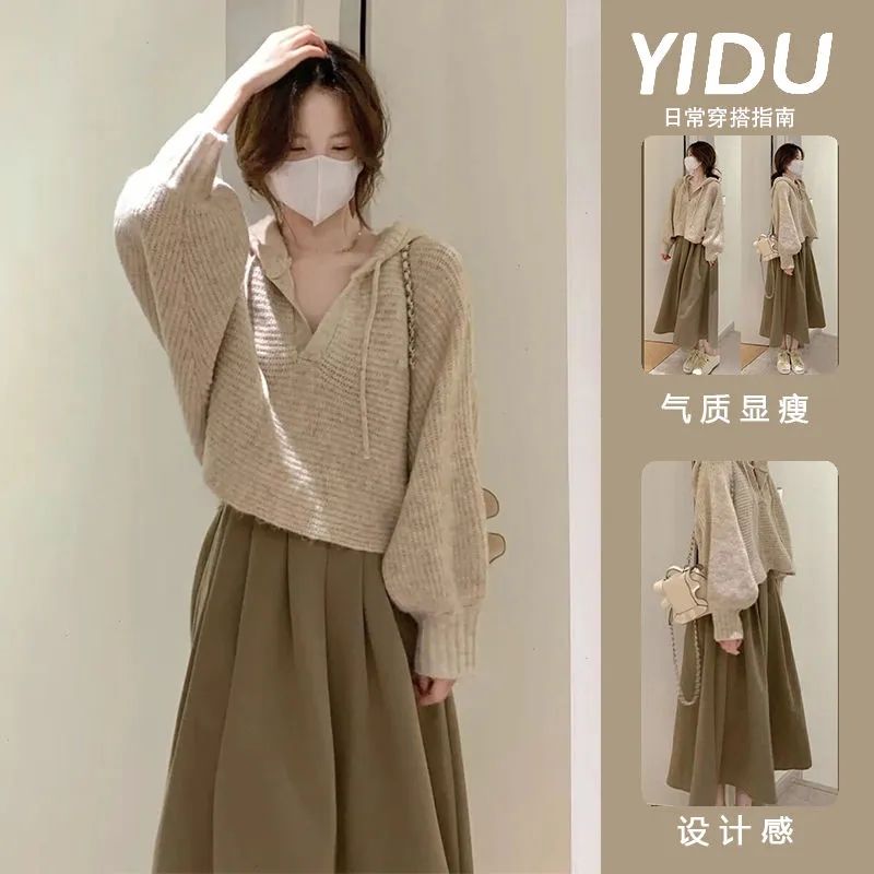 7 80 Fashion Women S Autumn Suit Women S 2022 New Style Lazy Style Age Reducing Temperament