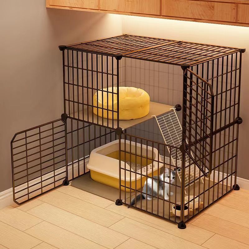 幼猫猫笼子家用室内猫咪别墅两层双层不占地方小型自由拼接猫空笼
