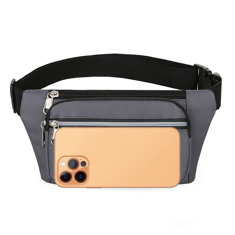 Mobile phone waist bag for men and women, multifunctional, large-capacity, water-repellent, business wear-resistant, construction site work, sports collection wallet