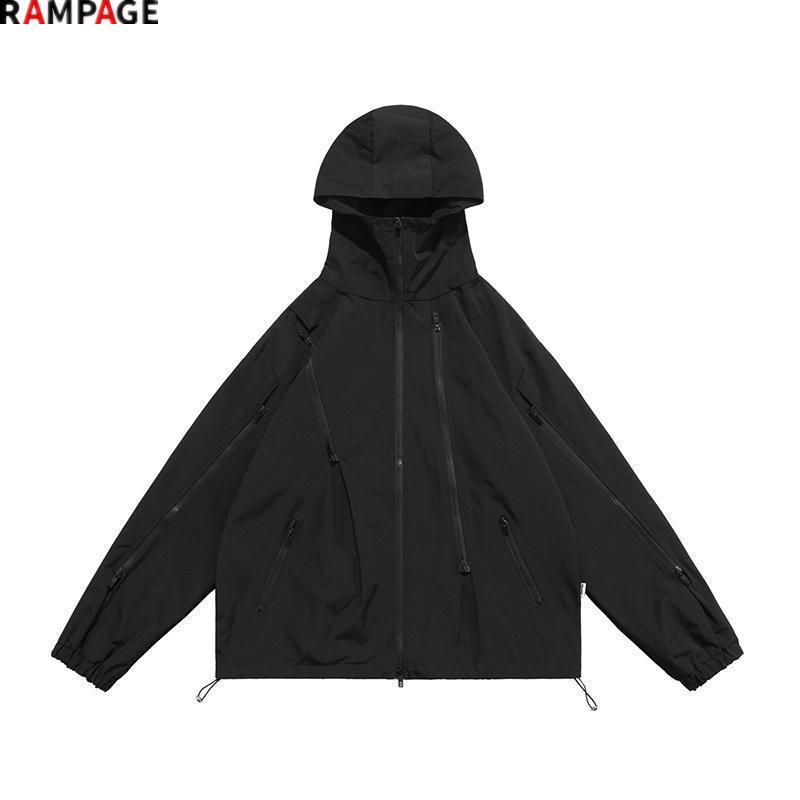 RAMPAGE American jacket jacket spring and autumn niche windbreaker couple high street tide brand loose tool jacket