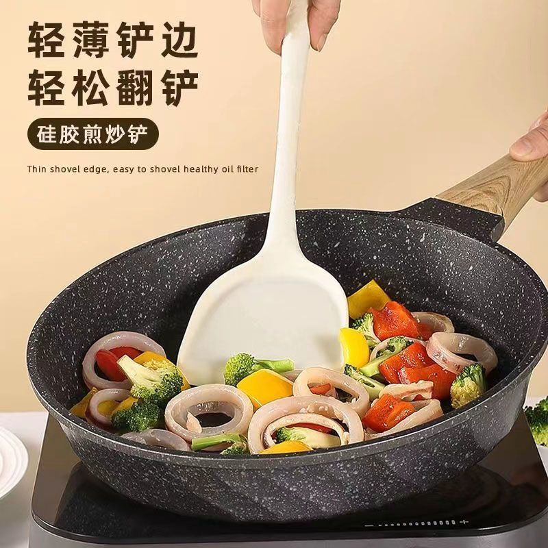 硅胶铲新款不粘锅专用锅铲耐高温硅胶铲套装家用炒菜