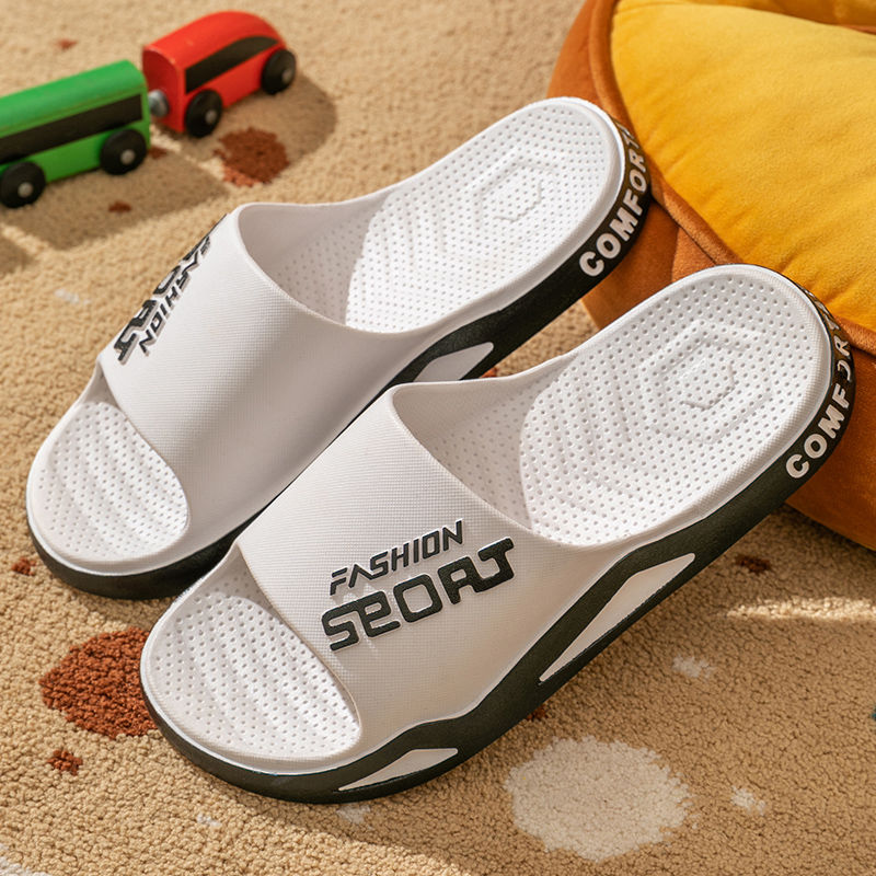 Children's slippers summer boy non-slip wear-resistant home household big children's trend outside wear outdoor boys' sandals and slippers male