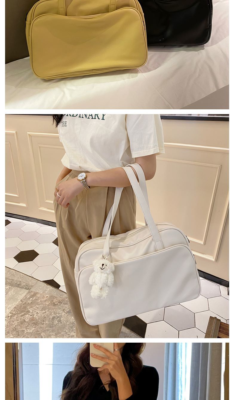 New luggage travel bag women's large-capacity tote bag short-distance business trip single-shoulder large bag