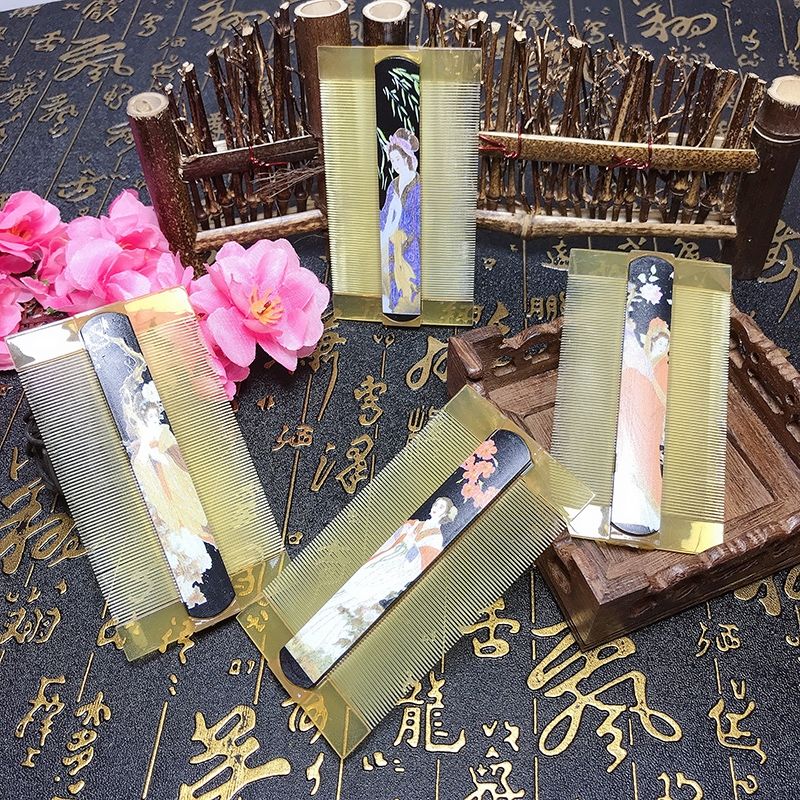  除头虱加密梳头发的篦子虱子梳超密齿梳子虱梳去除虱卵的密梳子女