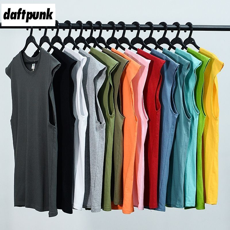 Summer new pure cotton vest for men and women, seamless hurdle sports, sweat-absorbent cotton basic solid color versatile inner base