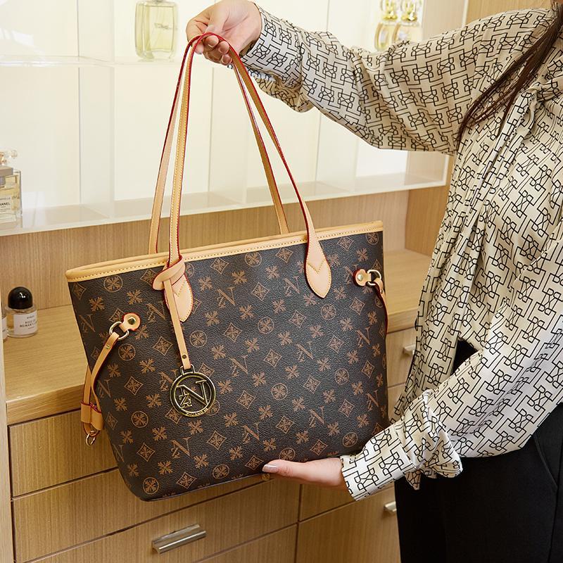 LK Women's 2023 New Advanced Material Handheld Tote Bag Large Capacity Commuter Versatile Outgoing_voghion.com