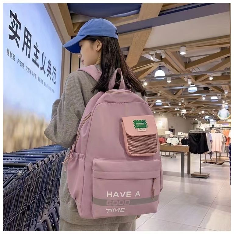 小學初高中大學生書包雙肩包電腦包防水耐磨大容量休閒潮流輕便包
