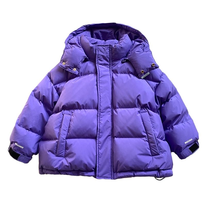 Korean children's clothing children's down jacket boys and girls baby short section thickened bread clothing children big children winter coat