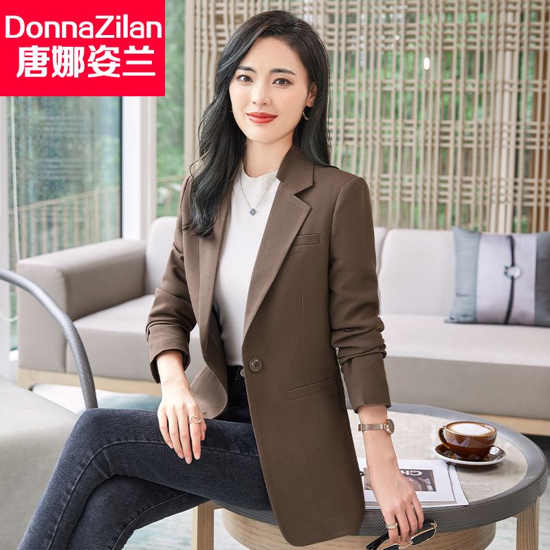 High-end small suit jacket female  spring new Korean style casual fashion ladies suit jacket autumn