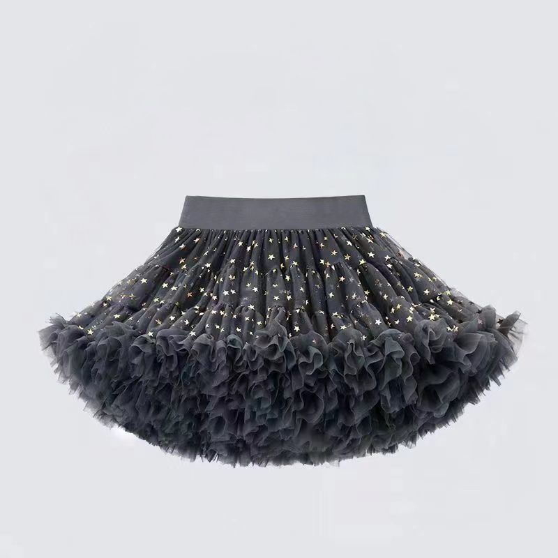 Girls tutu skirt autumn and winter 2023 new foreign style skirt tutu skirt second generation tutu skirt-DP9052