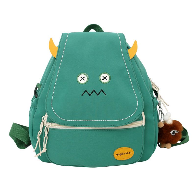 Guochao small c&k 2022 new cartoon cute funny schoolbag college students shoulder bag Messenger girl small backpack