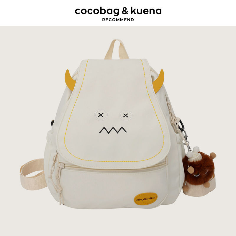 Guochao small c&k 2022 new cartoon cute funny schoolbag college students shoulder bag Messenger girl small backpack