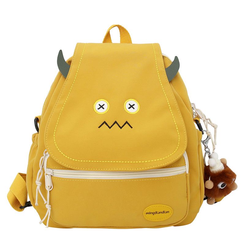 Guochao small c&k 2022 new cartoon cute funny schoolbag college students shoulder bag Messenger girl small backpack