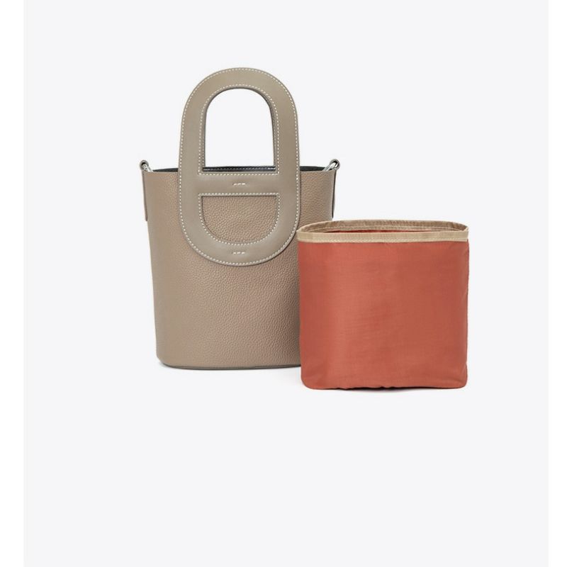 Design originale nuovo naso di maiale da donna a mano con tracolla a tracolla semplice borsa a secchiello in tinta unita da pendolare_voghion.com