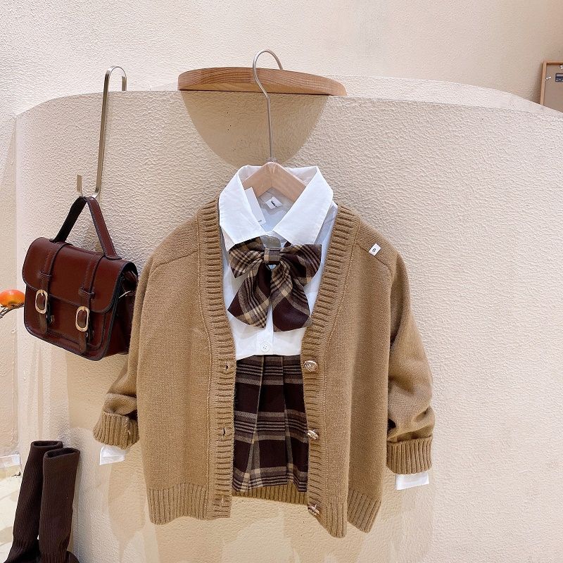 Jk Schuluniform Für Mädchen Mit Hemd Und Faltenrock Set_voghion.com
