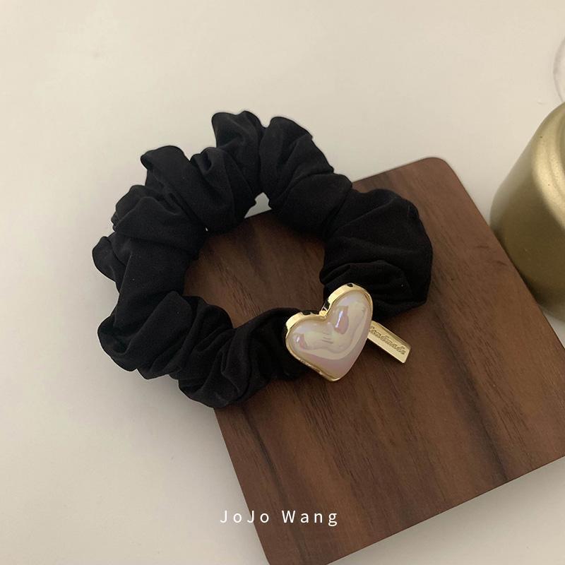 Hårband och scrunchie med pärlor för kvinnor elegant stil_voghion.com