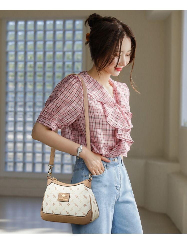 Tas damestas nieuwe 2023 crossbody tas damesmode bedrukt dames schoudertas dames moedertas_voghion.com