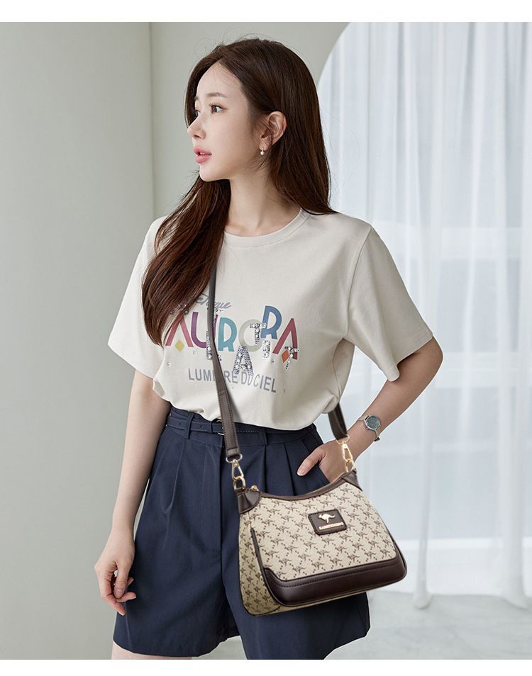 Tas damestas nieuwe 2023 crossbody tas damesmode bedrukt dames schoudertas dames moedertas_voghion.com