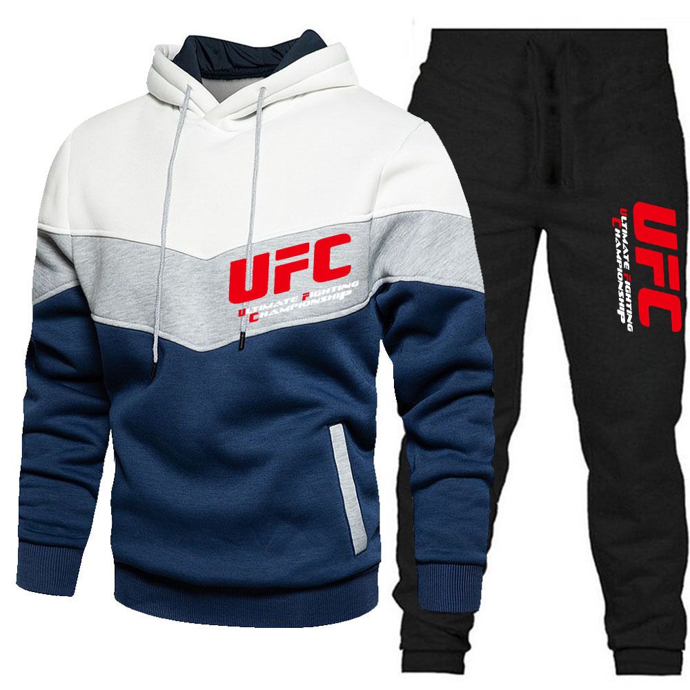 Herren Trainingsanzug Mit Kapuzenpullover Und Hose Für Sport_voghion.com