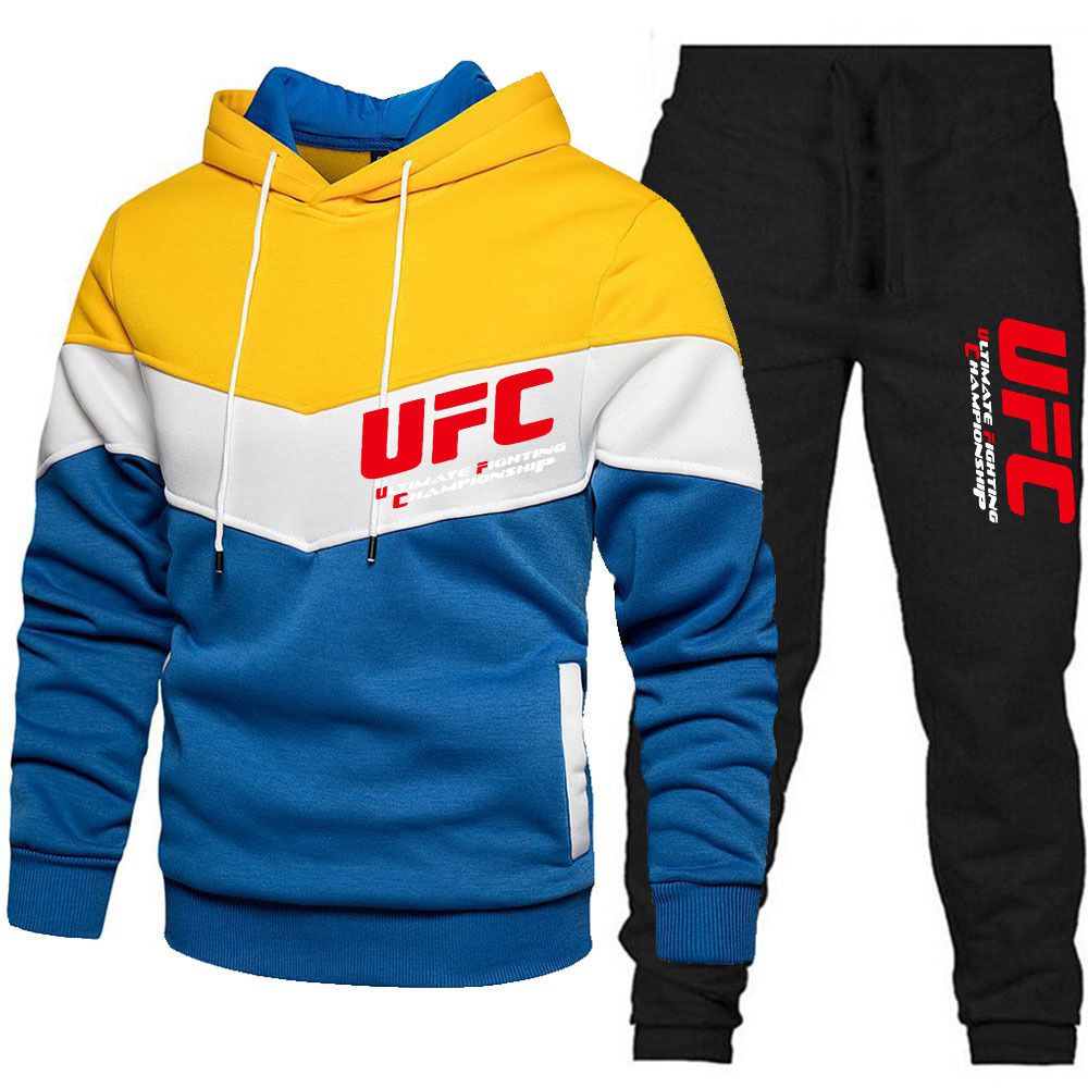 Herren Trainingsanzug Mit Kapuzenpullover Und Hose Für Sport_voghion.com