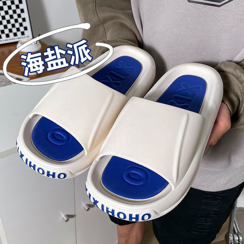 新款韓版ins時尚涼拖鞋女夏季情侶外穿防滑平底運動風潮牌拖鞋男