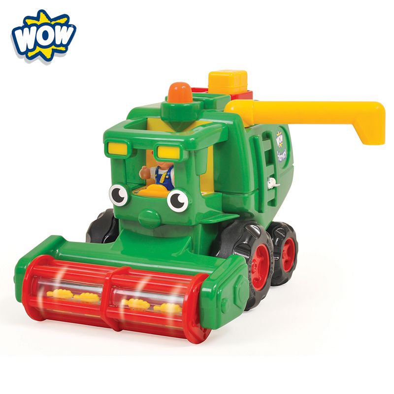 WOW惊奇wow玩具儿童惯性车塑胶玩具收割机耐摔送礼孩子1-5岁宝宝