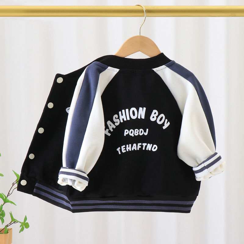 Children's baseball uniforms spring clothes boys' coats fashionable 2023 new children's casual jackets girls' coats children's clothing