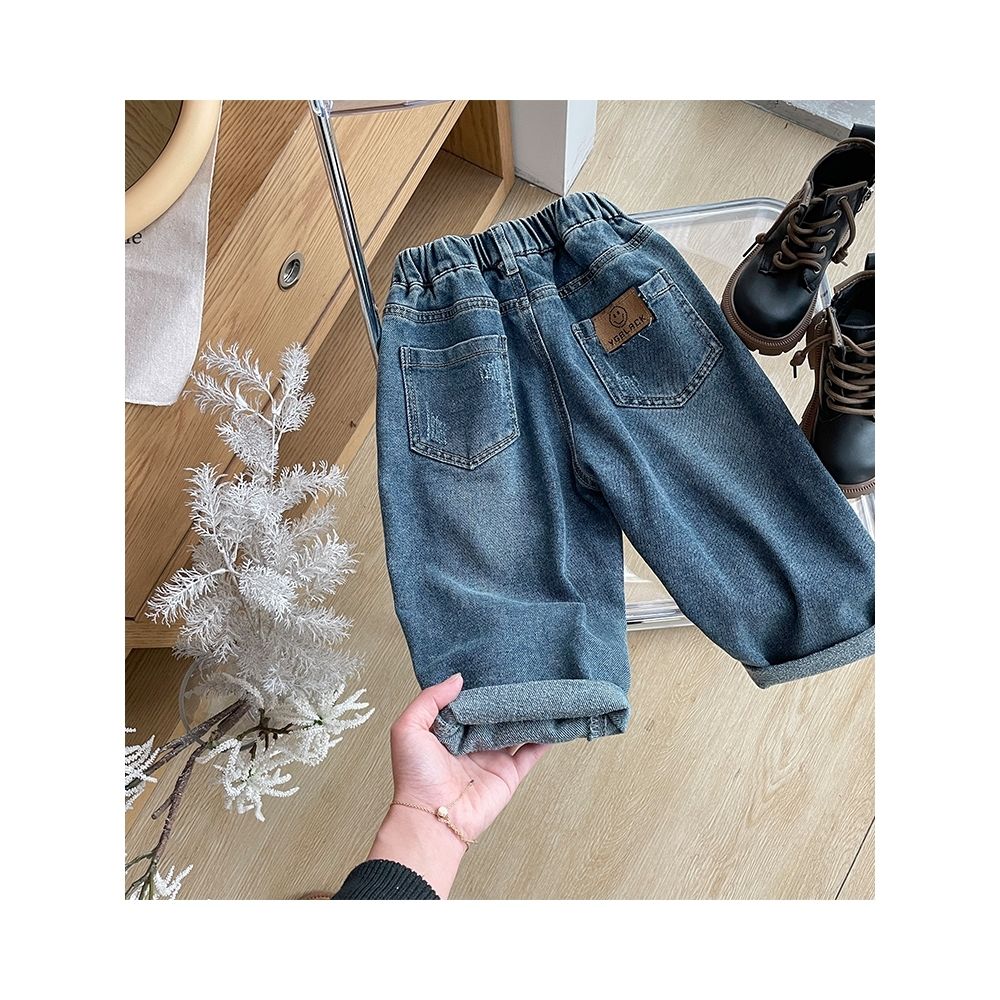 Children's clothing, boys' spring jeans,  new Korean style children's clothing, loose trousers, trendy boys and girls pants