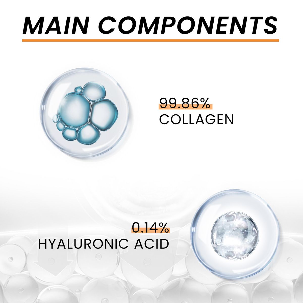Benda per occhi con custodia per maschera facciale solubile in acqua al collagene EELHOE_voghion.com
