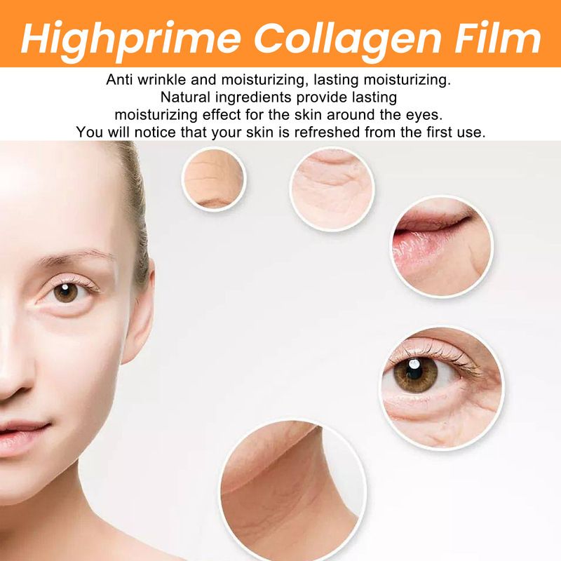Benda per occhi con custodia per maschera facciale solubile in acqua al collagene EELHOE_voghion.com