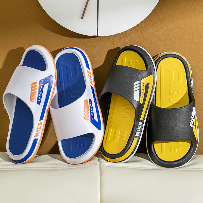 Children's slippers big boy boys summer indoor home anti-slip household children middle-aged boy sandals and slippers outside wear