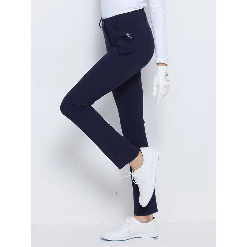 23 golf clothing women's trousers elastic slim sports casual pants spring and summer quick-drying breathable pants