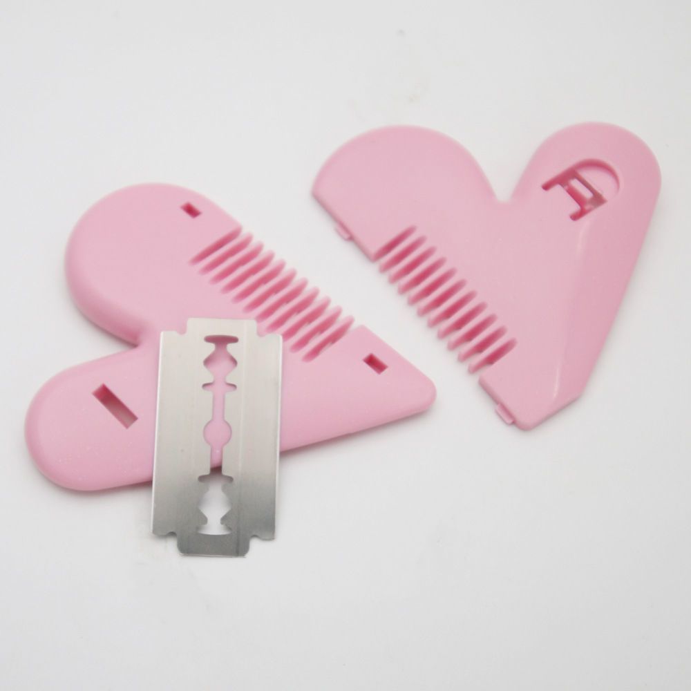 新款爱心削发梳剪刘海神器家用儿童女学生安全理发碎发分叉打薄梳