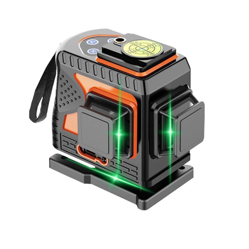 【推荐】熠龙爆闪强光12线红外线水平仪绿光高精度细线16线贴墙地【15