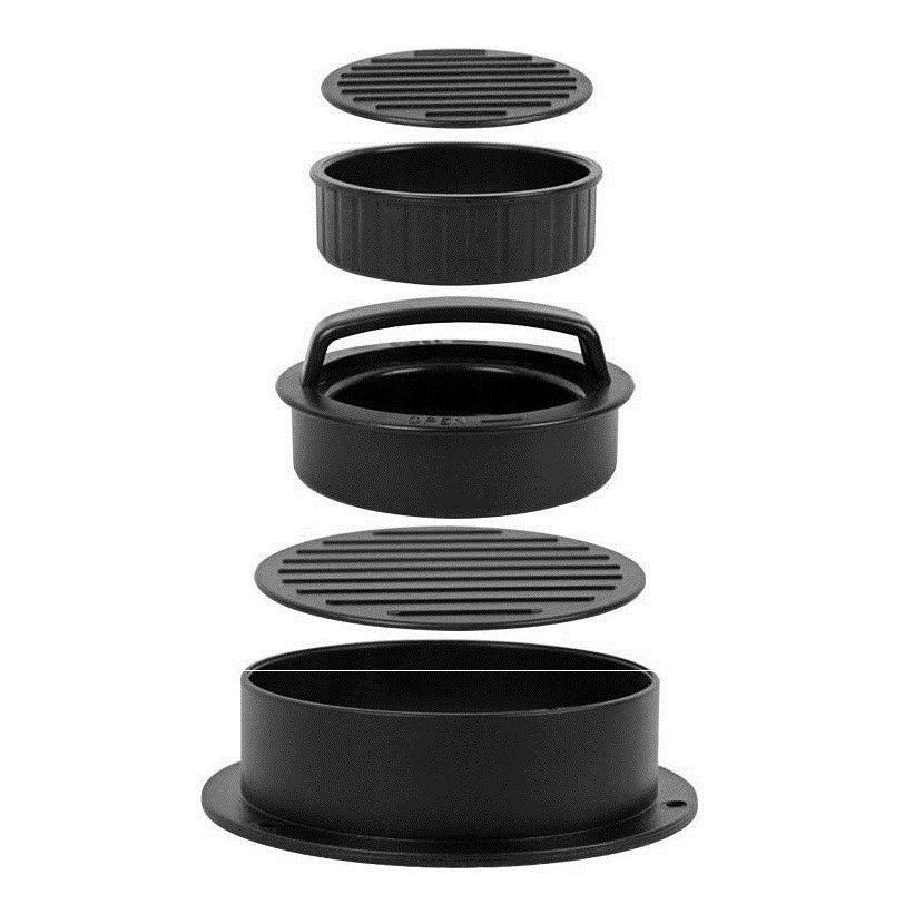 Manual Set Patty DIY Hamburguesa Molde Prensa de Carne_voghion.com
