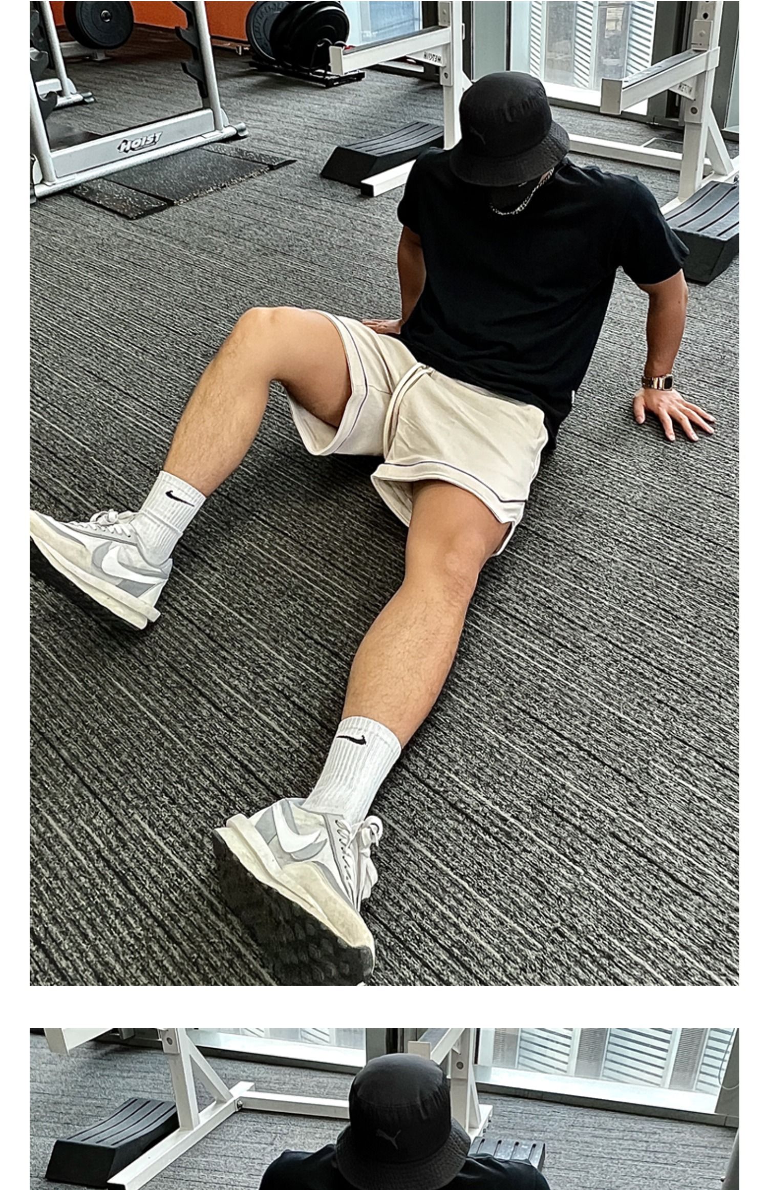 American style motion shorts Bodybuilding Quarter pants Squat run quick-drying Soccer pants Basketball train trousers man summer tide