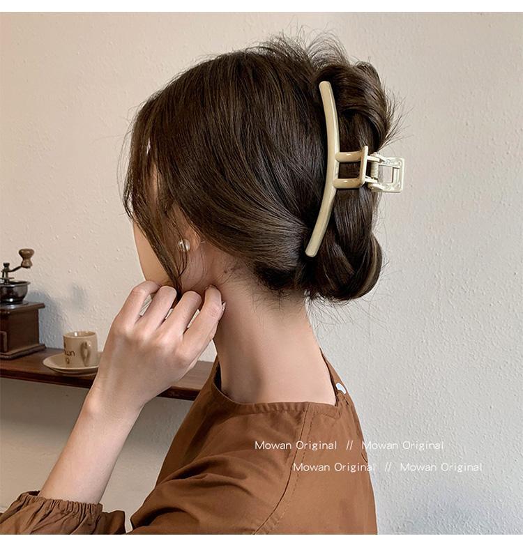 Pinza para el cabello elegante estilo francés minimalista_voghion.com