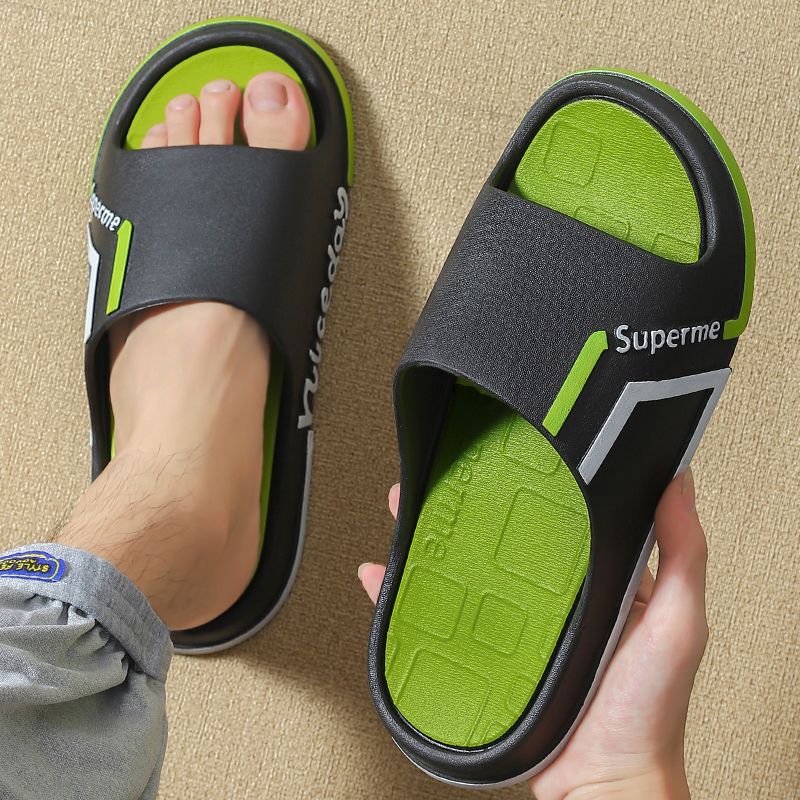 Children's slippers summer boys boys non-slip home household outdoor trend children's thick-soled outer wear sandals slippers for men