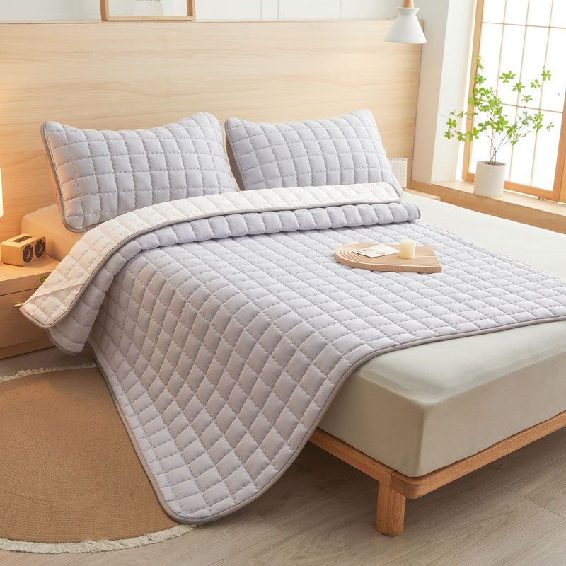 A类防水隔尿床垫软垫薄款防滑垫褥家用褥子床褥垫被铺单人保护垫