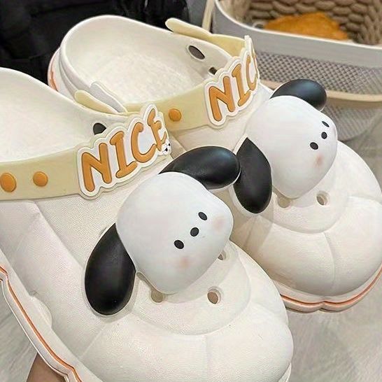 DIY hole shoes three-dimensional cartoon trinkets three-dimensional shoes flower shoe buckle decoration material package