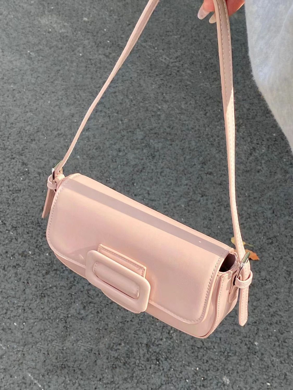 Poli bag for women 2023 new niche design trendy French stick bag for girls minimalist and versatile Cambridge bag underarm bag