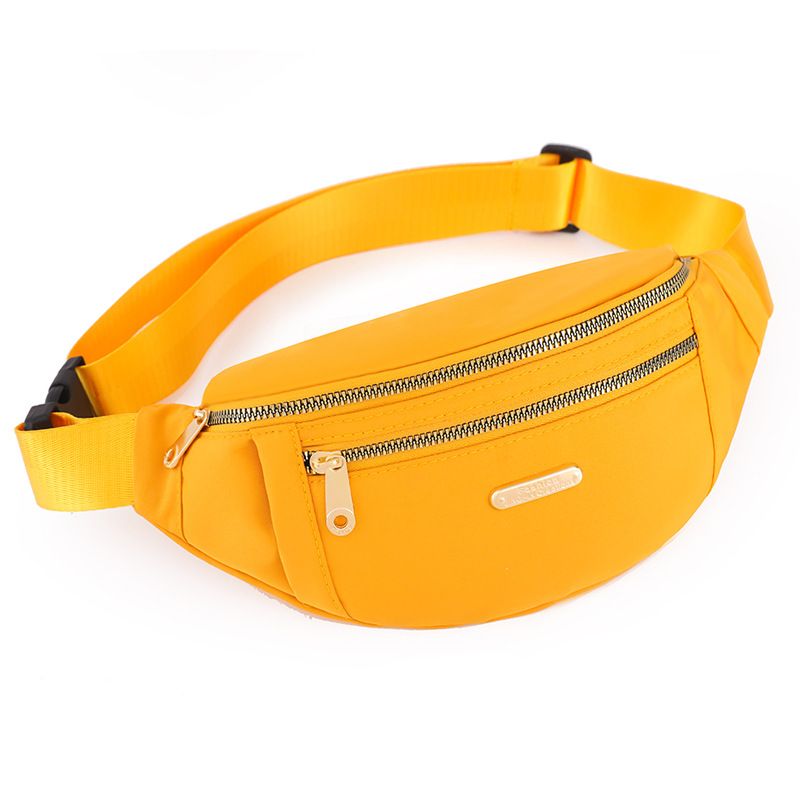 Waterproof and wear-resistant mobile phone waist bag for women  new running fashion versatile chest bag for work, business and wallet collection for men